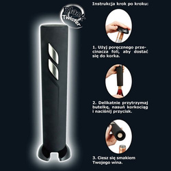 Elektroniczny Korkociąg  BLACK TWISTER