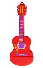 Pendrive GITARA czerwona